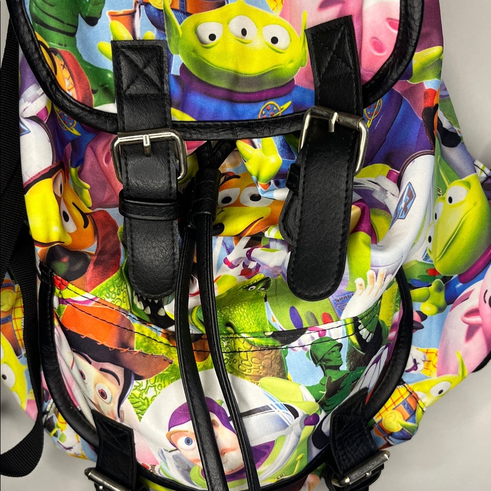 Toy Story drawstring type bag/Backpack / - Picture 3 of 8